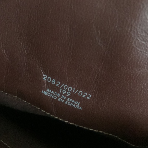 Zara Dark Brown Chocolate Leather Boots, size 8 US / 39 EU - Picture 4 of 12